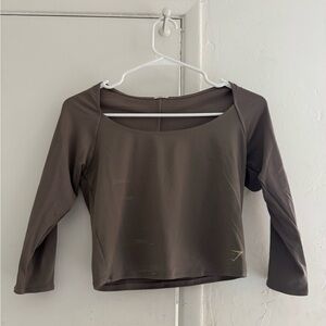Gymshark Taupe Long Sleeve Women's Top